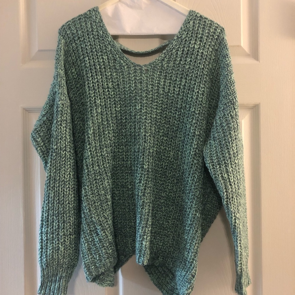 Knitted sweater top